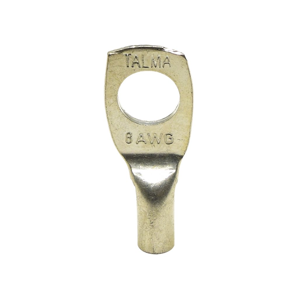 Terminal a compresi贸n con barril est谩ndar CU/ES.8AWG 1h 3/8" 35A