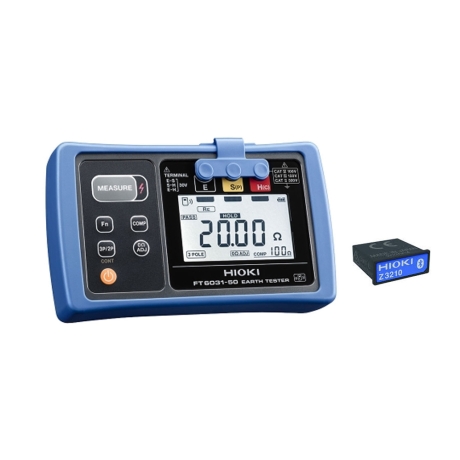 Telurómetro digital 20-2Kohm 30Vac Earth IP67 con bluetooth