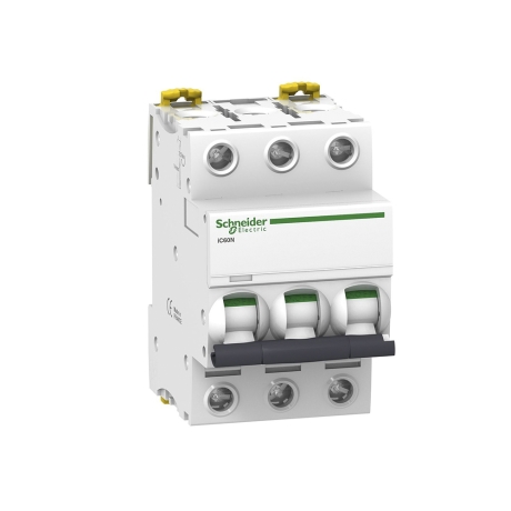 Interruptor termomagnético 3x32A 20/10/6kA 240/400/440V tipo C iC60N