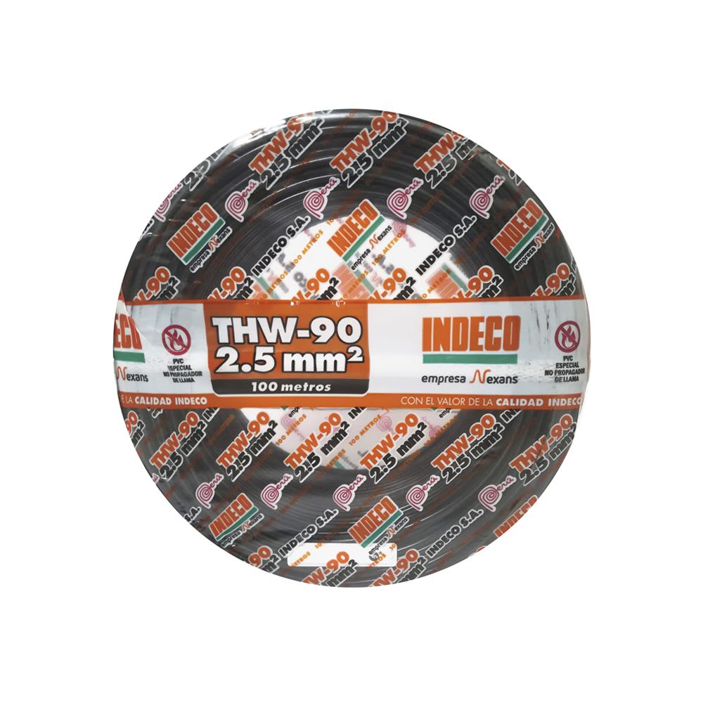 CABLE NH-90 (LIBRE DE HALOGENO) PRACTICABLE 6MM2 NEGRO 450/750V