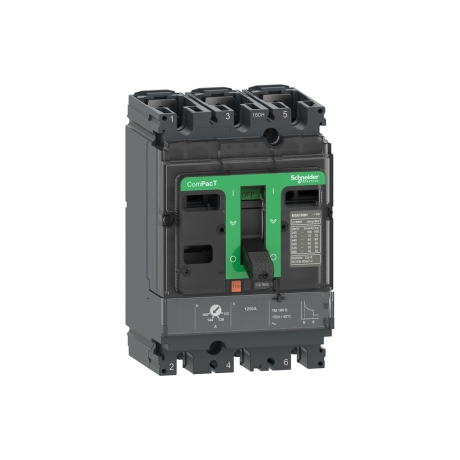 Interruptor termomagnético regulable 3x175-250A 36kA 220/440V NSX100F