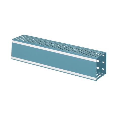 Canaleta ranurada de PVC 40x80mm LINA 25 2mts