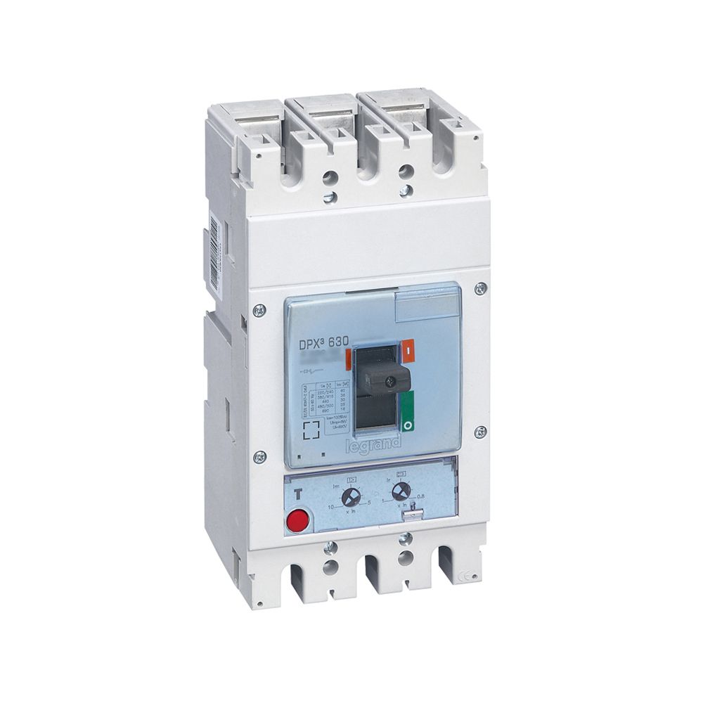 Interruptor termomagnético regulable 3x504-630A 70/36kA 230/415V
