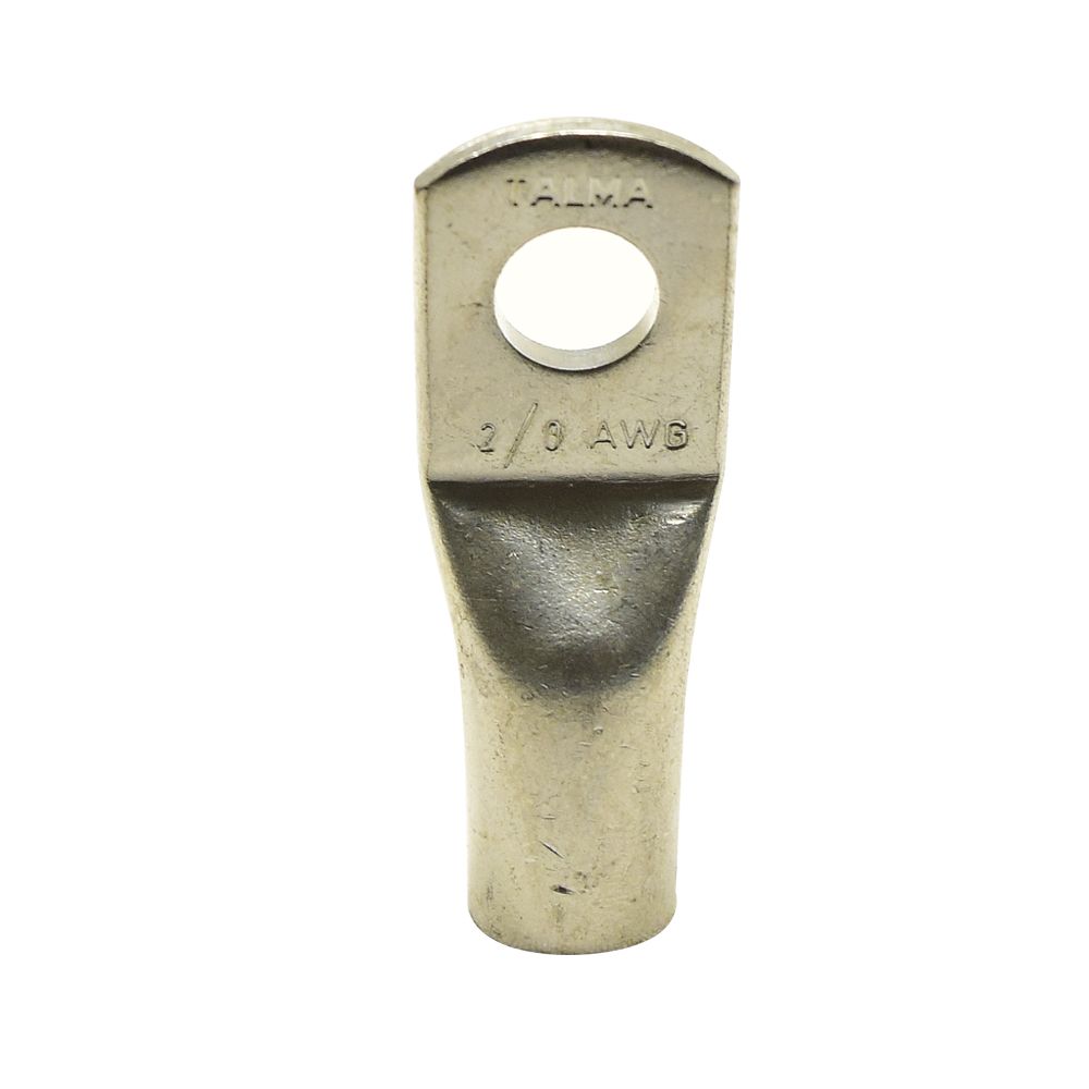 Terminal a compresi贸n con barril est谩ndar CU/ES.2/0AWG 1h 1/2" 150A