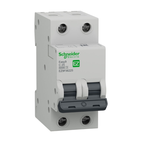 Interruptor termomagnético 2x25A 10kA/6kA 240/480VAC