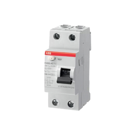 Interruptor diferencial 2x63A 30mA 230VAC 2 módulos
