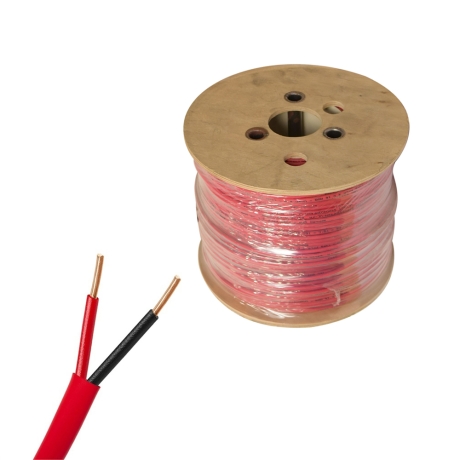 Cable FPLR alarma contra incendios 2x16AWG libre de halógeno, UL, x rollo
