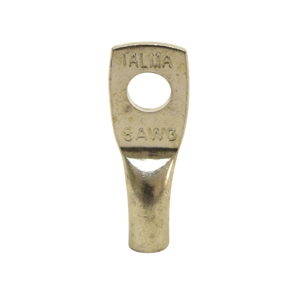 Terminal a compresi贸n con barril est谩ndar CU/ES.8AWG 1h 1/4 35A