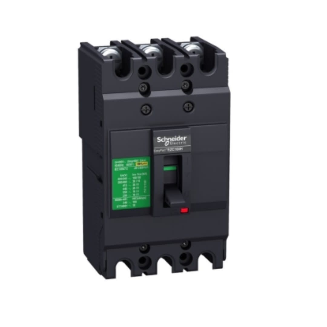 Interruptor termomagnético fijo 3x100A 25/10kA 240/440V EZC100N