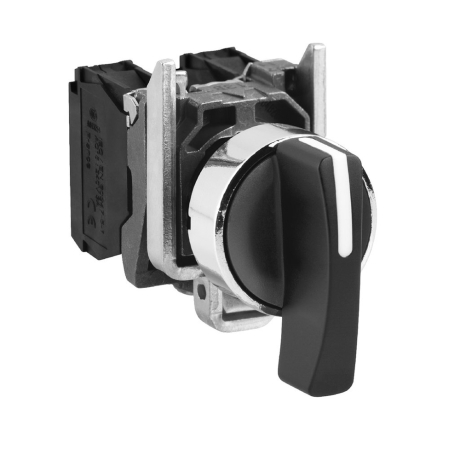 Selector manija larga no luminosa 3 posiciones fijas 22mm 2NA IP65