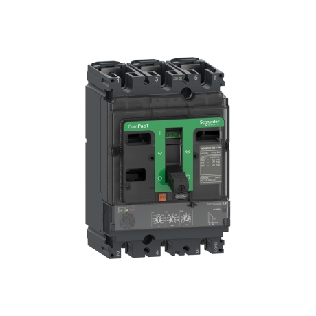 Interruptor termomagnético regulable 3X100-250A 100/65kA 220/440V NSX250H