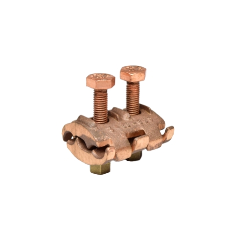 Grapa paralela 2 pernos para cable CU 6-4/0 AWG