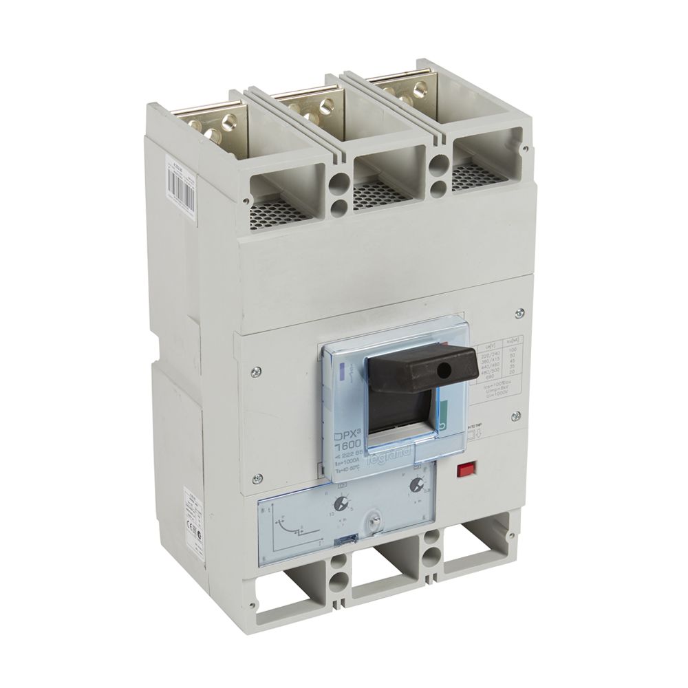 Interruptor termomagnético regulable 3x800-1000A DPX3 1600