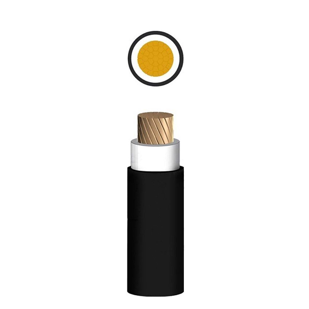 Cable N2XOH unipolar 1x25mm2, 1kV libre de hal贸geno negro, clase 2, x metro lineal