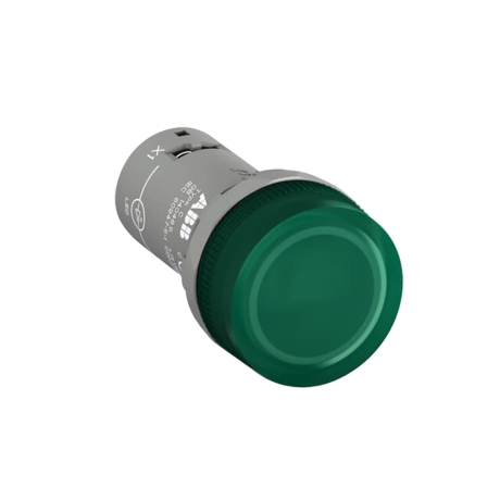 Piloto verde LED 24VAC/DC 22mm IP66 integrado