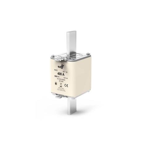 Fusible NH-II 500A 500VAC IDC 120kA con indicador gL-gG