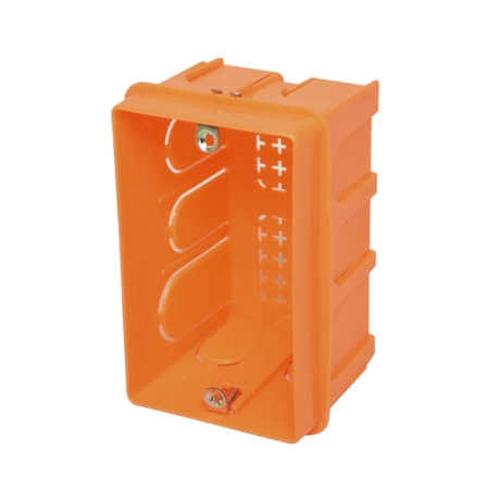 Caja para empotrar rectangular de resina 106x71x52mm