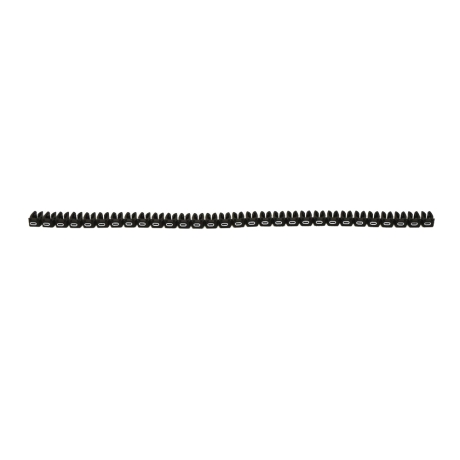 Marcador número 0 para cable 1.5-2.5mm2 negro x30und