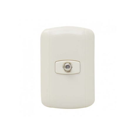 Toma coaxial para TV 75 Ohms Domino Avant