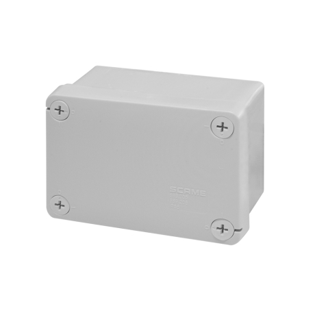 Caja de derivación PVC 120x80x50mm ciega IP55