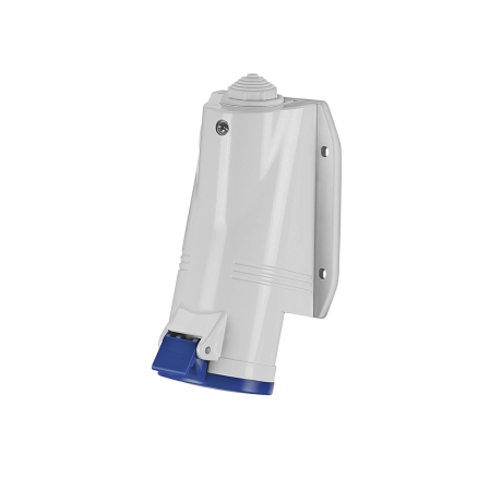 Tomacorriente p/adosar industrial 2x32A+T 250V IP44 6h Optima