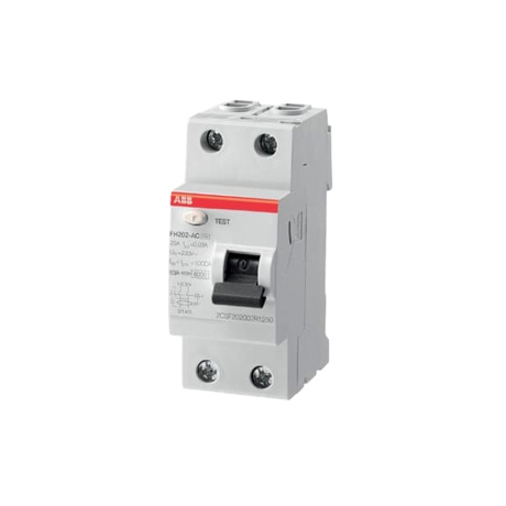 Interruptor diferencial 2x25A 30mA 230VAC 2 módulos