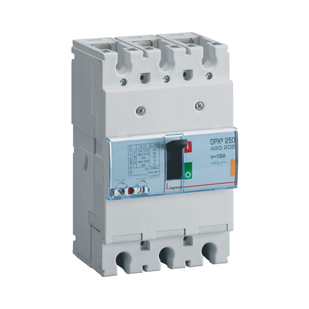 Interruptor termomagnético regulable 3x200-250A 36kA 400V DPX3 250
