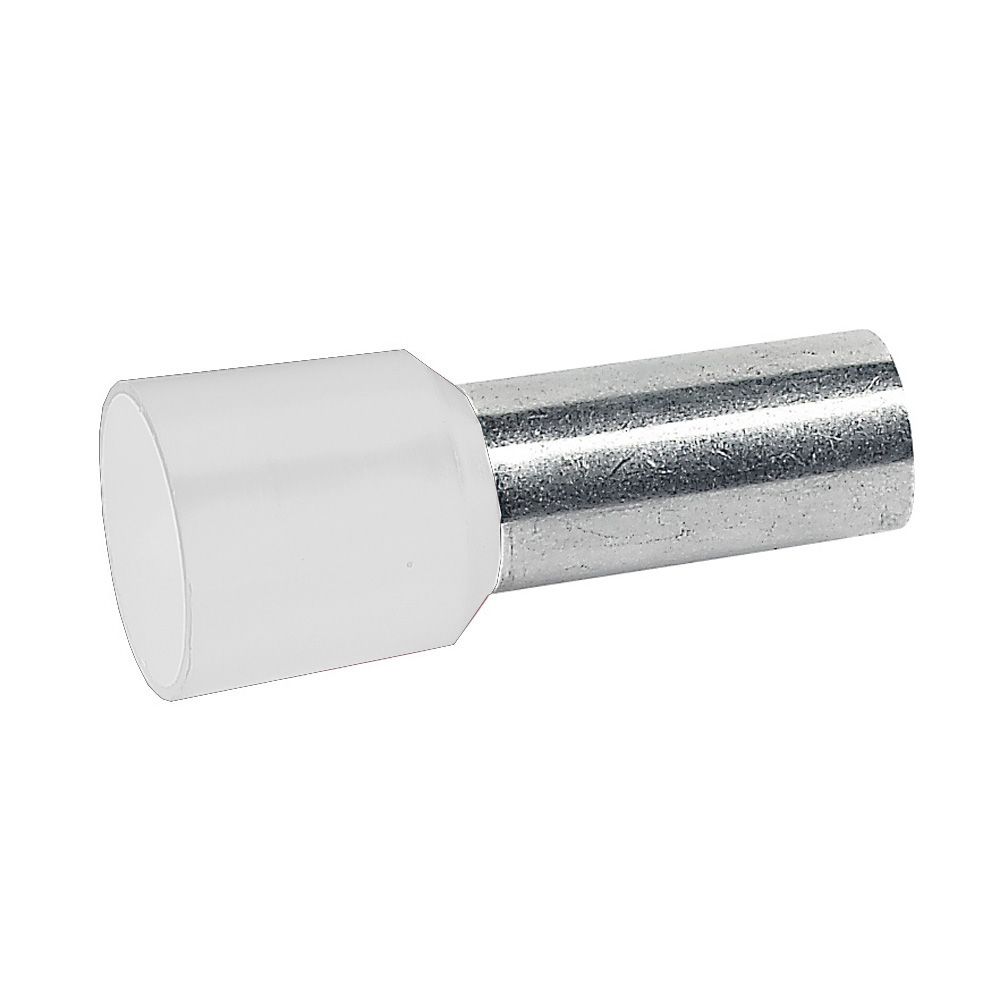 Terminal aislado sobremoldeado 6AWG (16mm2) blanco