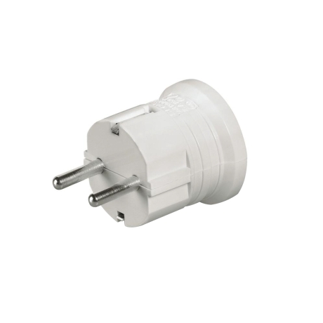 Enchufe Schuko 2x16A+T 250V (tierra lateral) salida axial