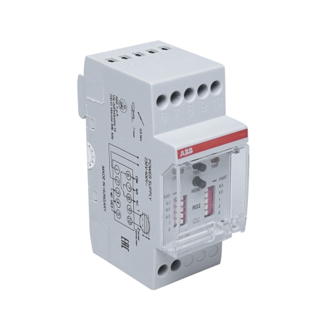 Relé diferencial 0.03-2A 48-150VAC/DC 1NA 1NC